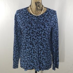 Karen Scott cardigan size L